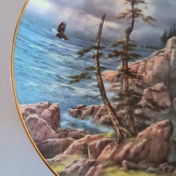 1993 The Danbury Mint "Vigilant Beacon" Plate - Picture 3 of 10